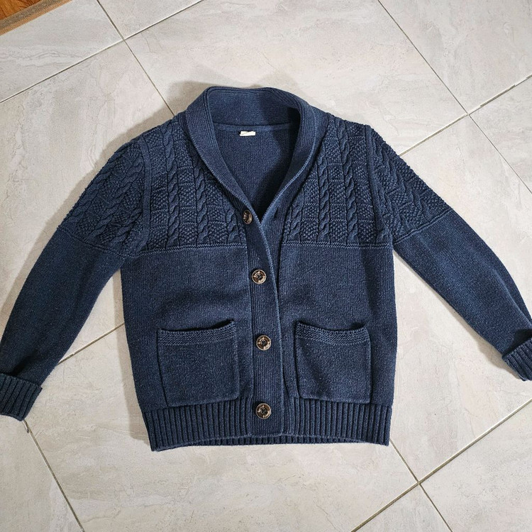 아동 130호 긴팔 가디건 일괄 팝니다.--3