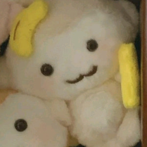 핑루 오트밀 컬러 아기원숭이 인형 키링 삼숭이 바닐라