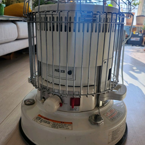 파세코 CAMP25S 캠핑 난로 아이보리 색상