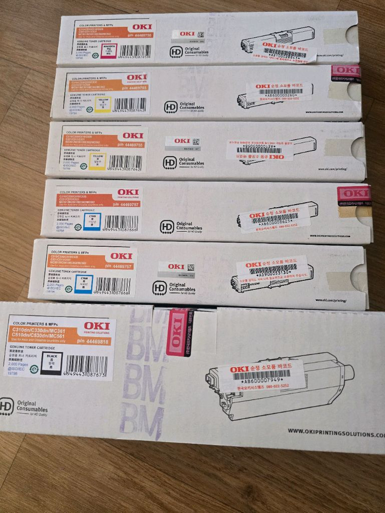 오키정품 토너 C310 C330 C510 C530 이미지