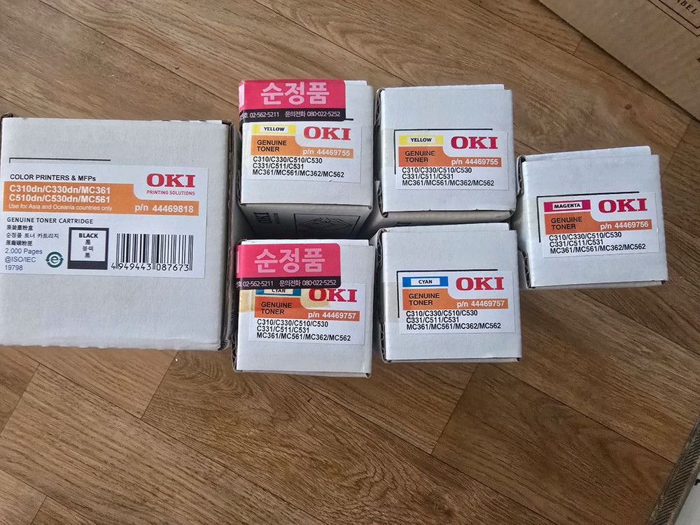 오키정품 토너 C310 C330 C510 C530 이미지