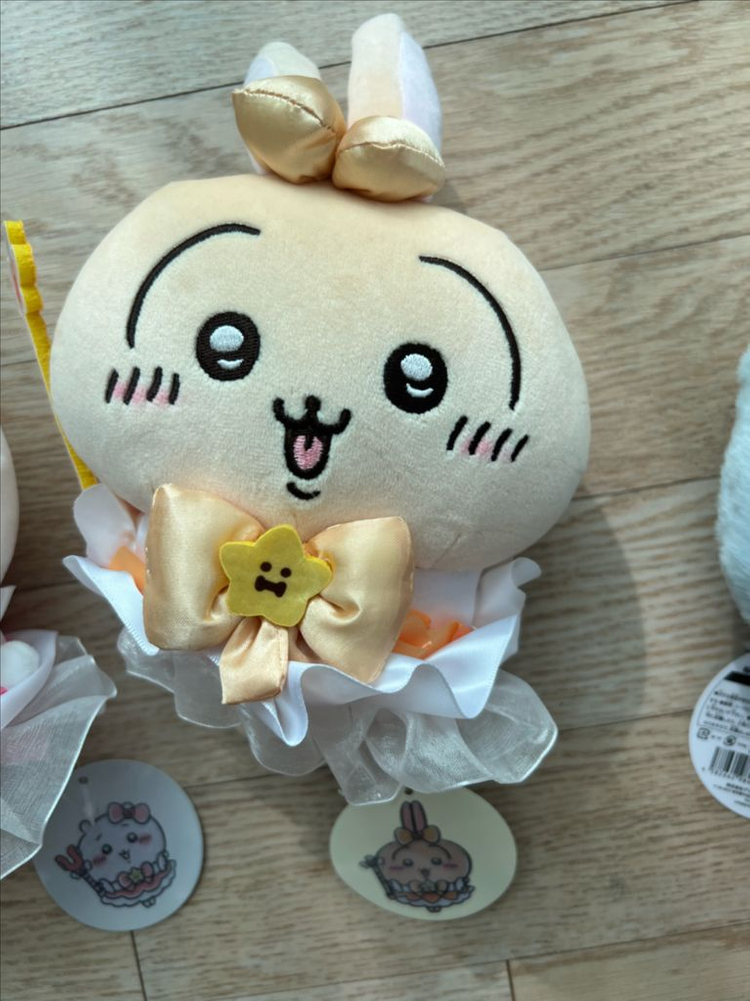 먼작귀 치이카와 우사기 모몽가 매지컬 인형 3종 세트 이미지