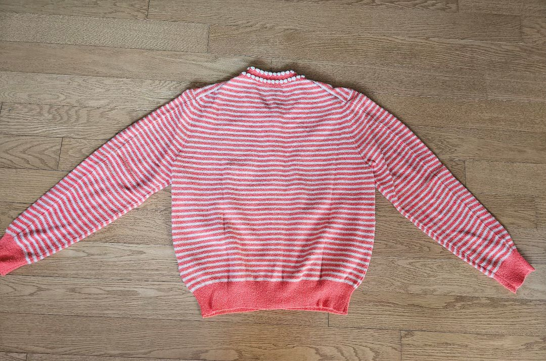 랑방컬렉션 스트라이프 니트가디건 & 슬리브리스 니트탑 이미지