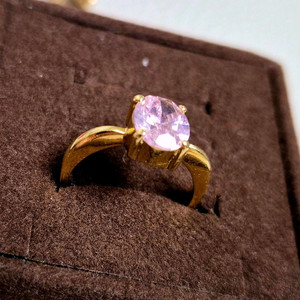 18k핑크원석 골드반자(13.5호)