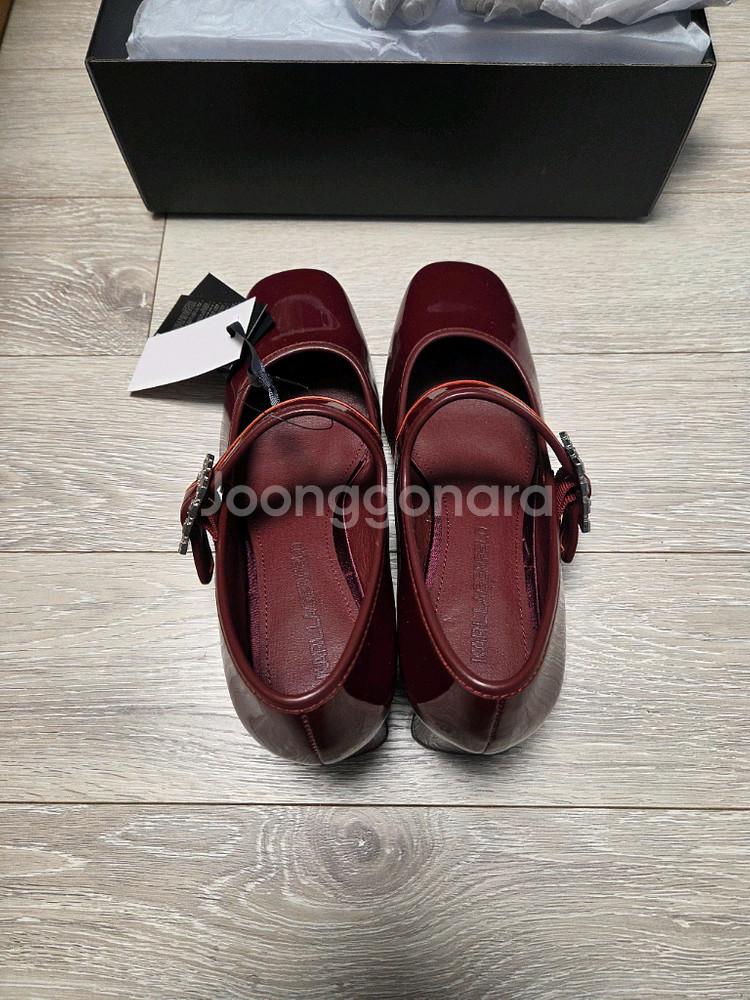 (새상품) 칼 라거펠트 24SS 주얼 메리제인 (245)--2