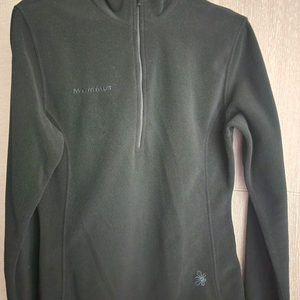 마무트 여성 플리스 하프집업 S ~진블랙