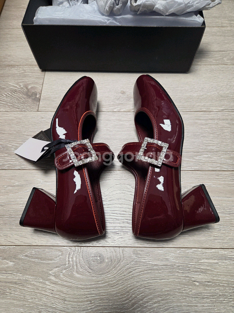 (새상품) 칼 라거펠트 24SS 주얼 메리제인 (245)--4