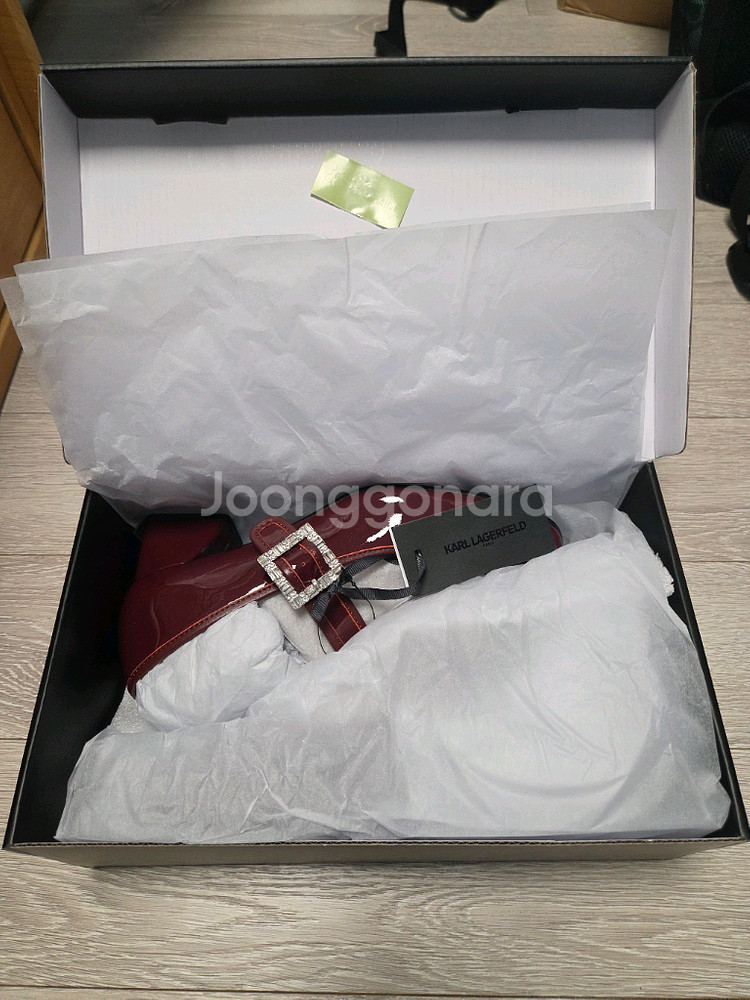 (새상품) 칼 라거펠트 24SS 주얼 메리제인 (245)--9