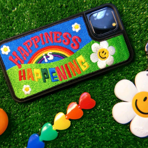 위글위글 12 Pro Max 케이스 아이폰 폰케이스 자수케이스