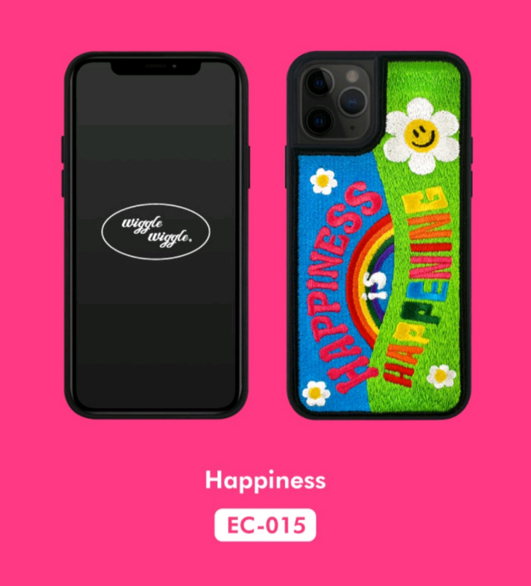 위글위글 12 Pro Max 케이스 아이폰 폰케이스 자수케이스--1