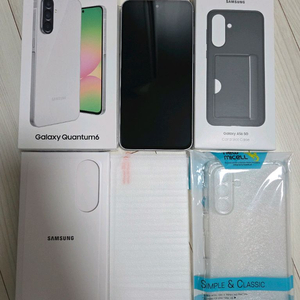 [개인/4개월사용/S급] 삼성 갤럭시 퀀텀6(SM-A566) 풀박스