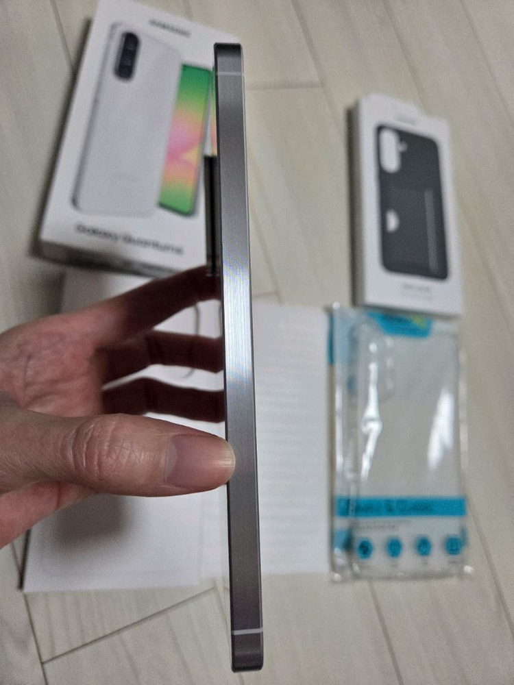 [개인/4개월사용/S급] 삼성 갤럭시 퀀텀6(SM-A566) 풀박스--4