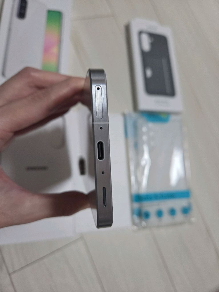 [개인/4개월사용/S급] 삼성 갤럭시 퀀텀6(SM-A566) 풀박스--5