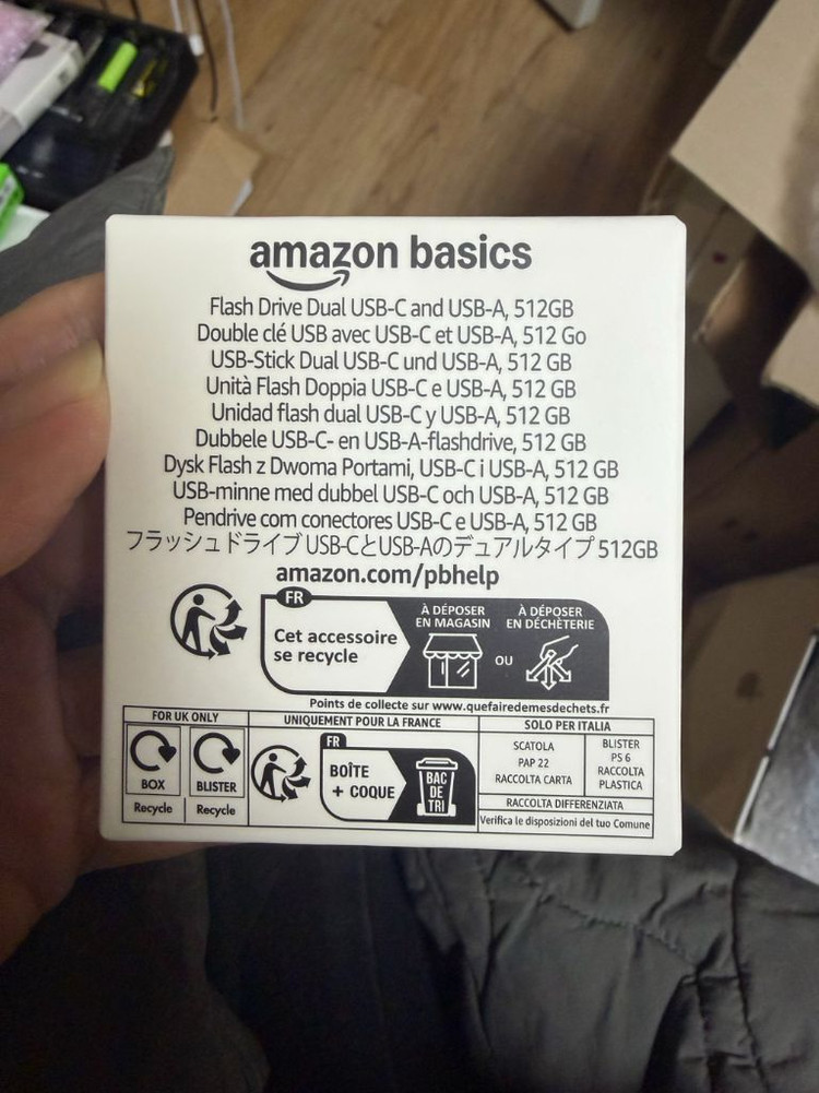 아마존베이직 USB C타입 512GB 플래시 드라이브--4