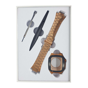 [새상품] 애플워치 44mm 로즈골드 메탈 케이스 스트랩 이미지