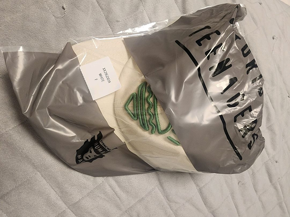 휴먼 메이드 x 쉐이크쉑 6 패널 캡 화이트--1