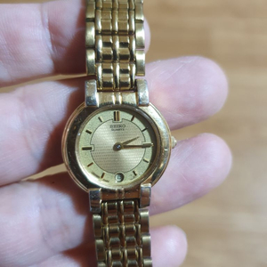 세이코 여성 금장시계