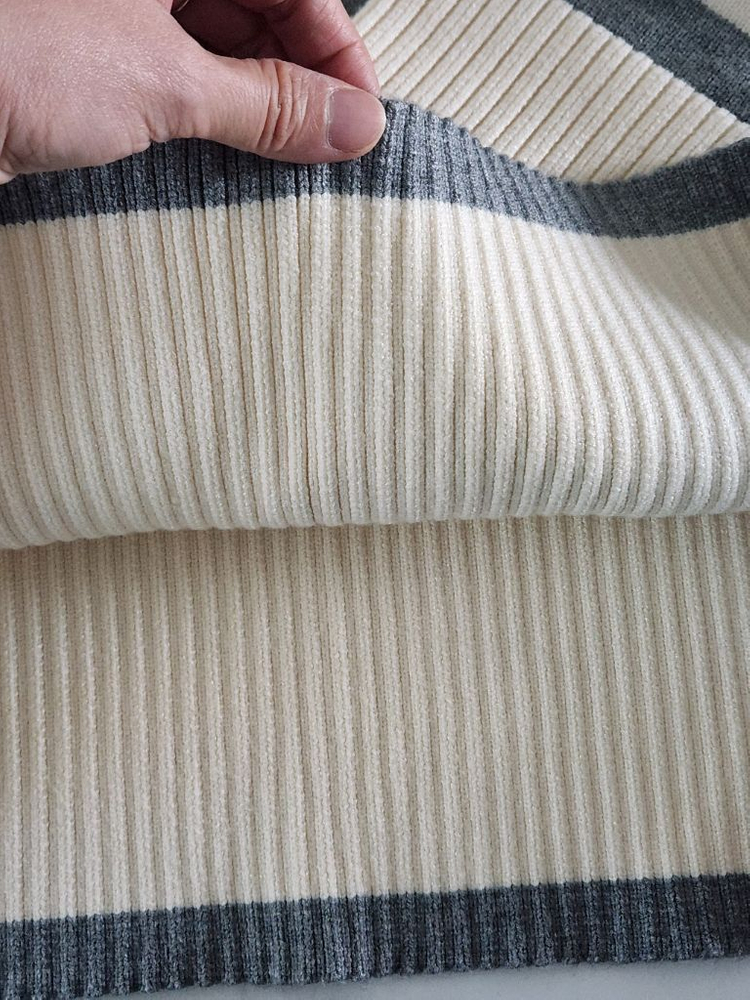 새상품) 자라 단가라 스트라이프 니트--5