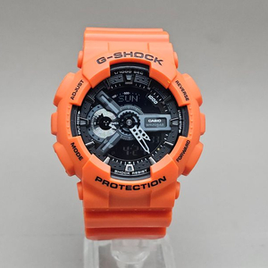 카시오 지샥 GA-110MR 오렌지 검판 이미지