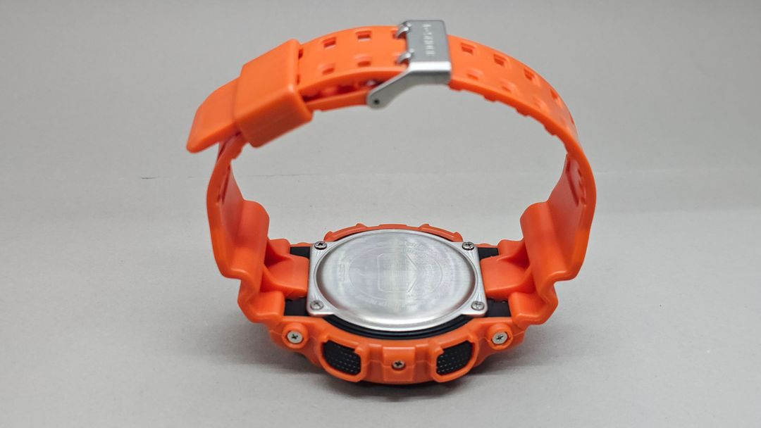 카시오 지샥 GA-110MR 오렌지 검판 이미지