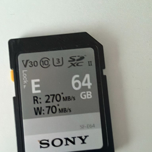 SD카드 세트 (64GB/512GB)SD카드 샌디스크 512GB, 소니/샌디스크 64GB