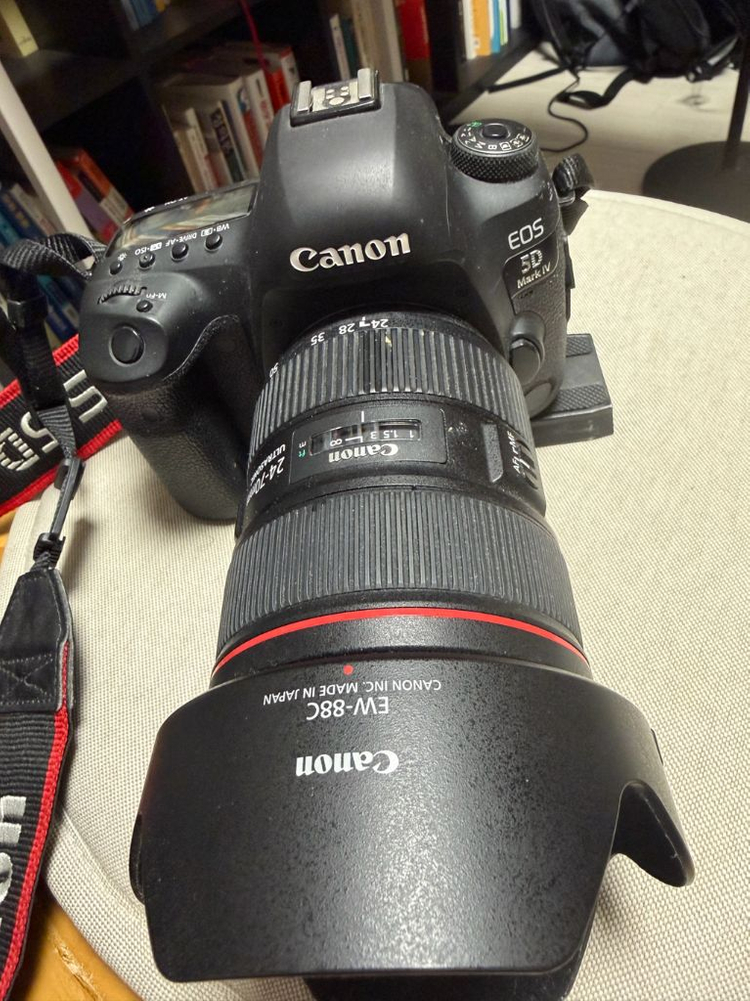 캐논 EOS 5D Mark IV + 24-70mm 렌즈 이미지