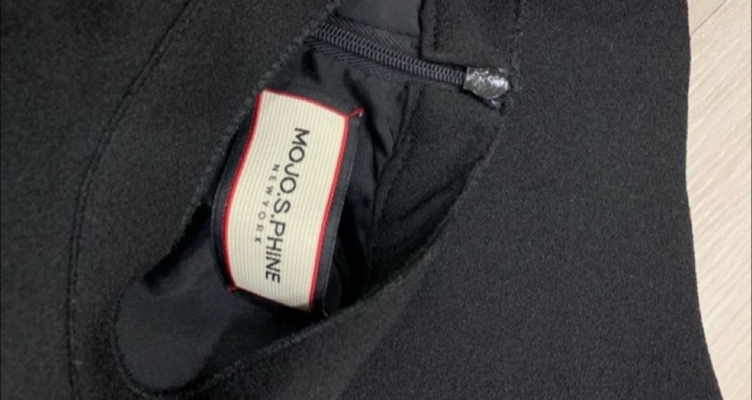 고급오피스룩 모조에스핀 블랙심플원피스(55)--6