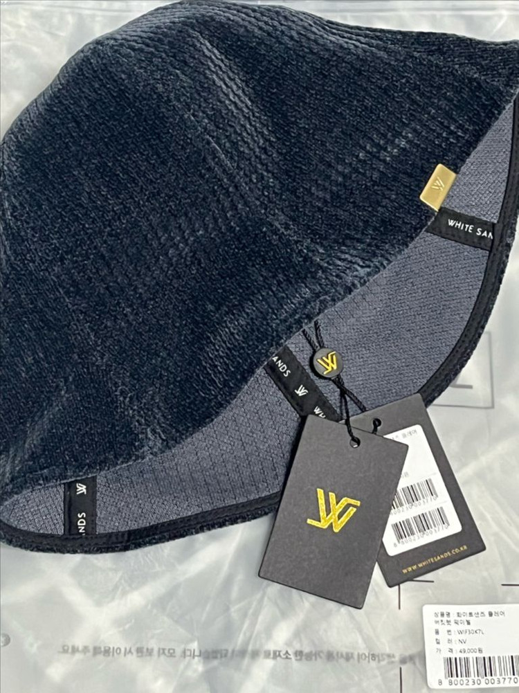 [새상품] 화이트샌즈 코듀로이 버킷햇 웨이첼--7