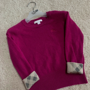 버버리칠드런 캐시미어100% 6Y 드라이완료