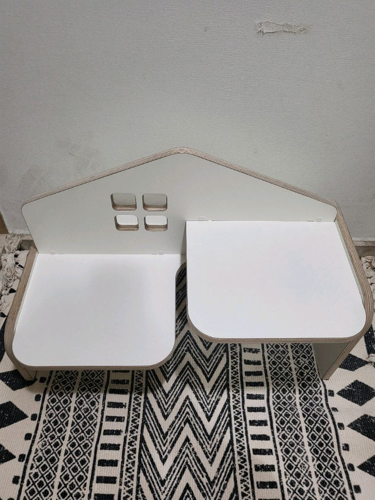 란가구 슈벤치 아기 신발장 의자 2인용--1