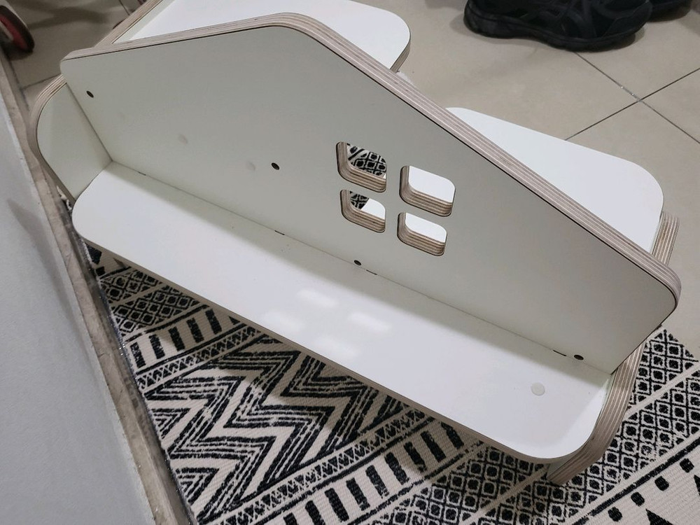 란가구 슈벤치 아기 신발장 의자 2인용--3