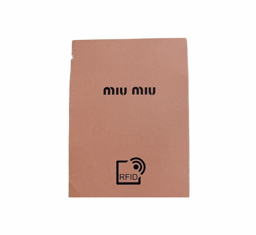 [44] 미우미우 여성 체스트 로고 싱글 브레스티드 플래드 체크 울 코트--9