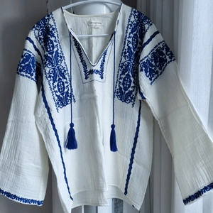 이자벨마랑에뚜왈 빈스 블라우스