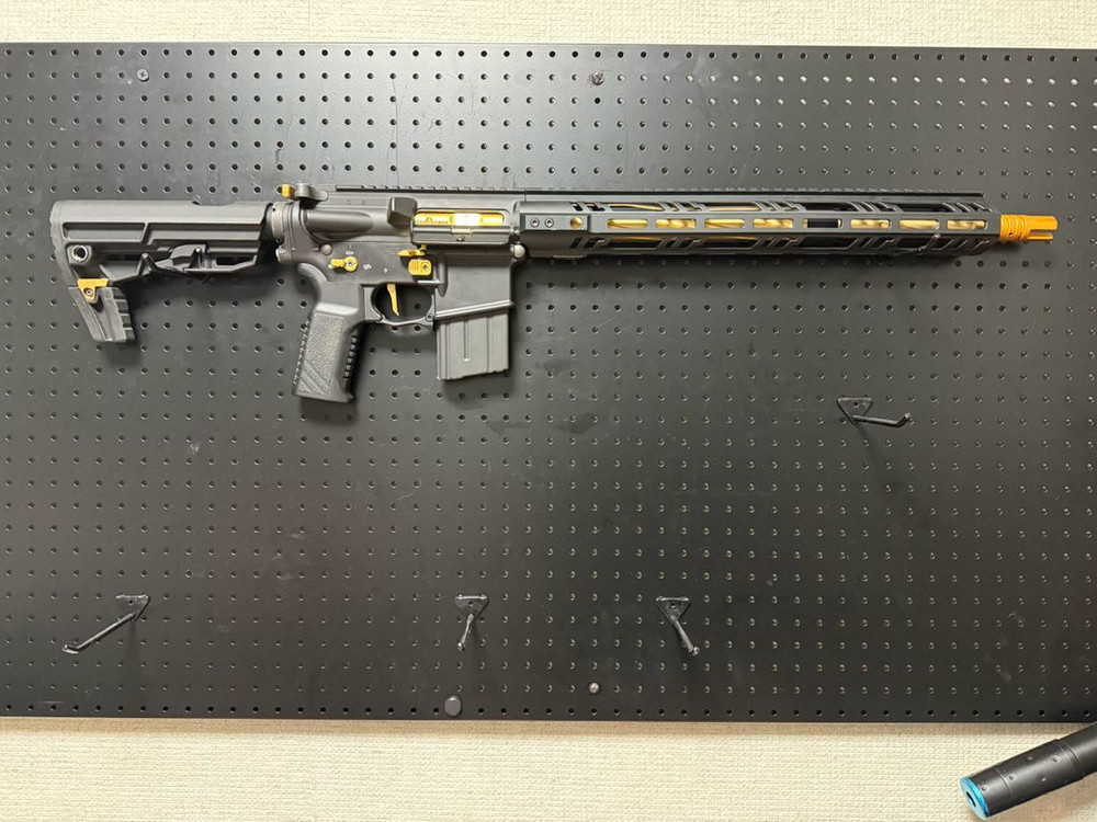 마루이 MTR-16 (gold) 에어소프트 GBB **수직 손잡이 추가되었습니다!**--1