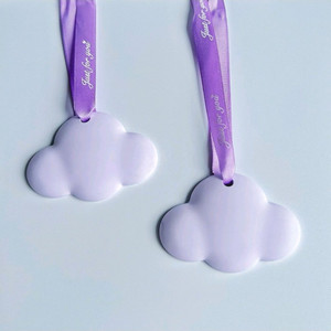 하늘색 석고 구름 체리블러썸 디퓨저 (걸이형5)