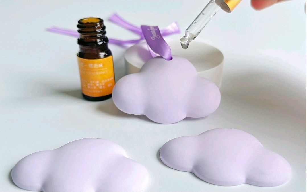 하늘색 석고 구름 체리블러썸 디퓨저 (걸이형5)--5