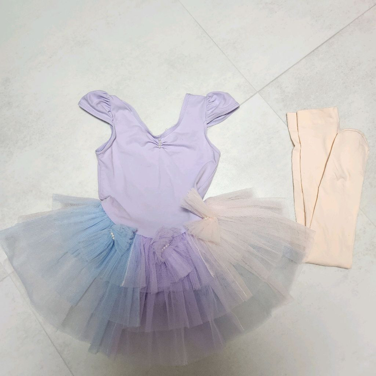 여아 발레복 + 발레슈즈 165 / 사이즈 S--1