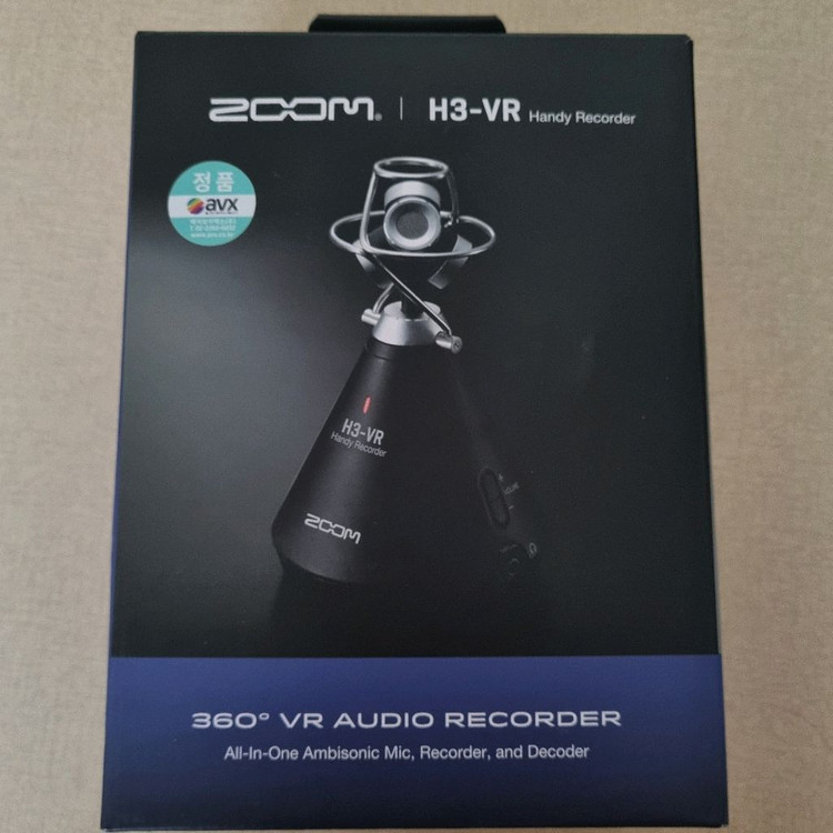 ZOOM H3-VR 360 입체음향 레코더--0