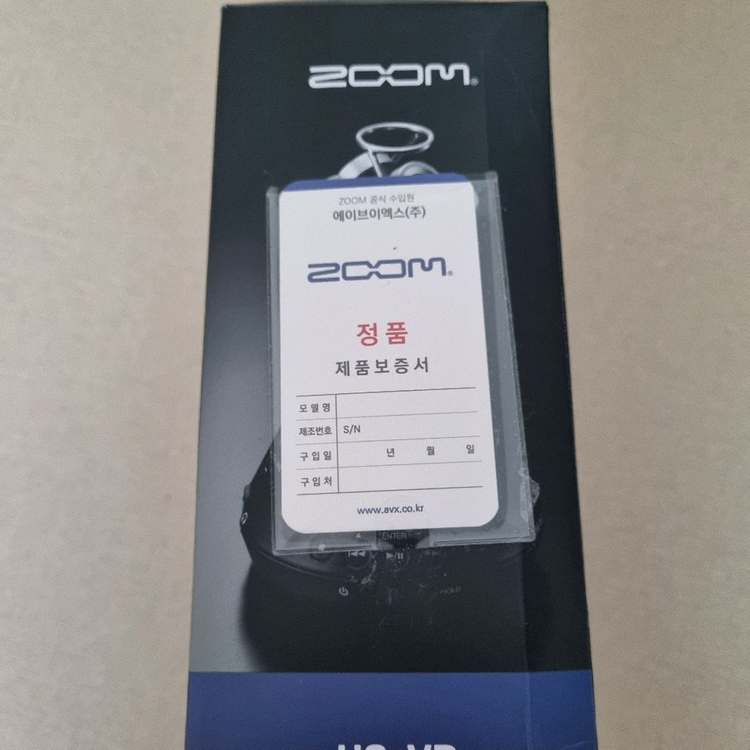 ZOOM H3-VR 360 입체음향 레코더--2