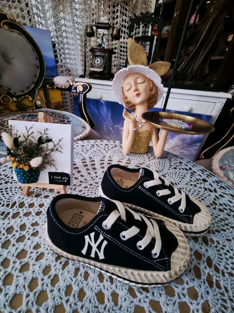 키즈 로고 스니커즈170--1