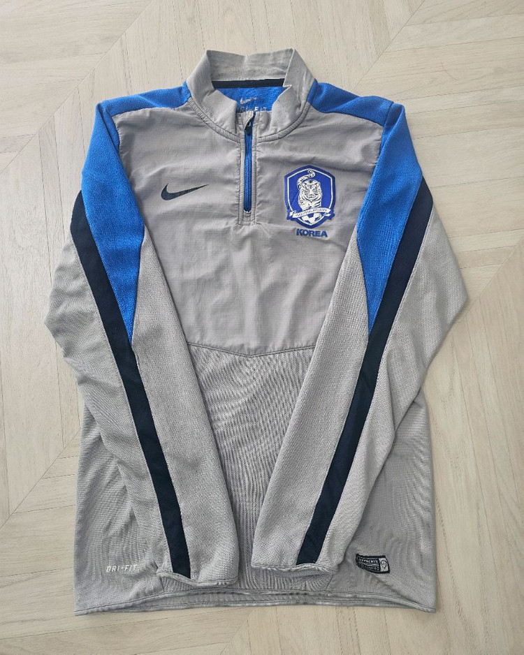 나이키 국대 드릴탑 트레이닝 국가대표 하프집업 95 사이즈--0