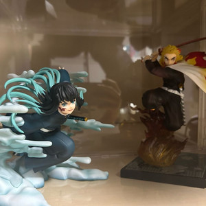 귀칼 피규어 일괄 판매 및 체인소맨 라원/진격거 교환