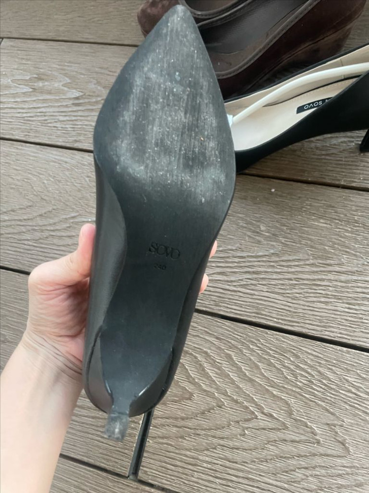 [마지막 가격] 소보 여성 정장화 + 크록스 구두 이미지