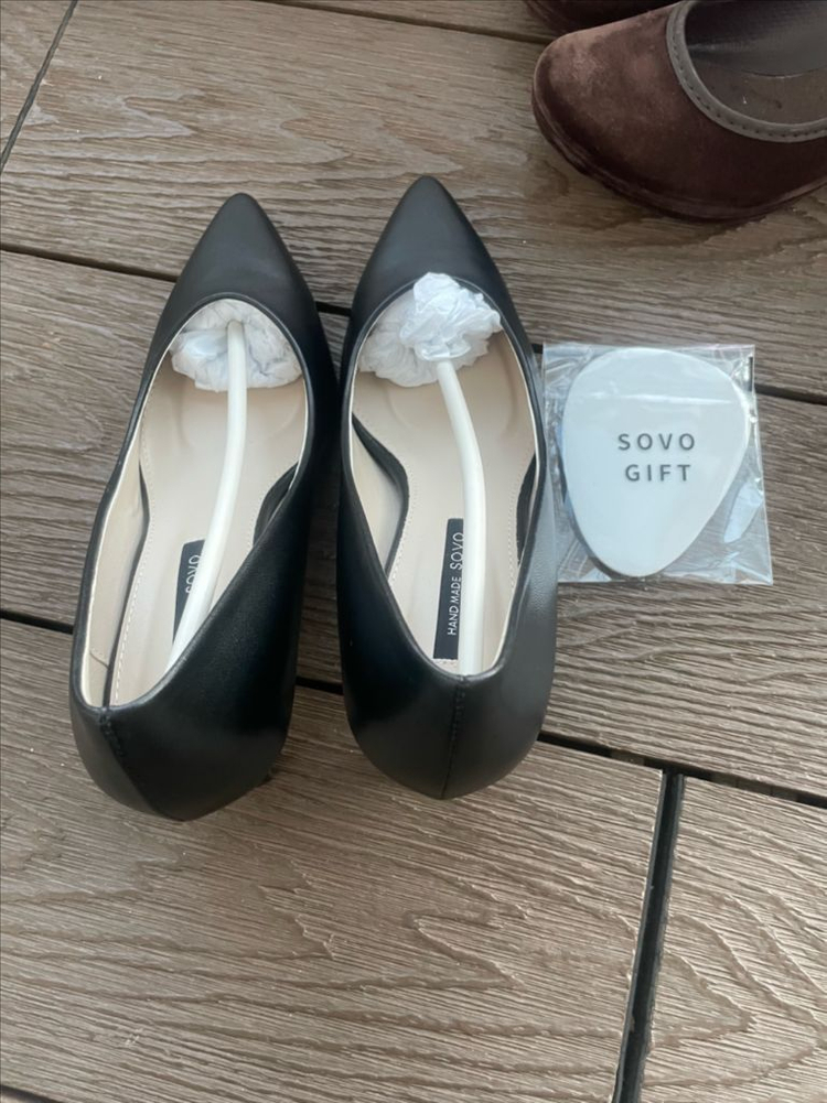 [마지막 가격] 소보 여성 정장화 + 크록스 구두 이미지