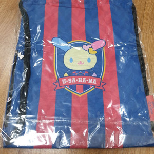 (새상품) 수원FC 산리오 우사하나 짐색 가방