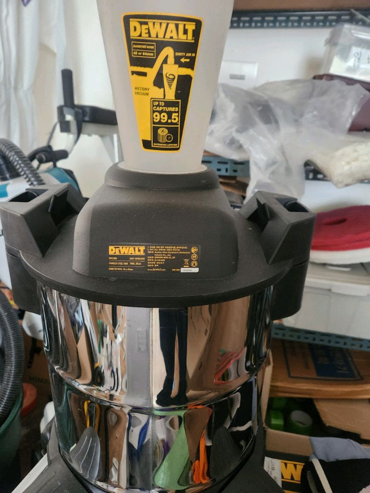 디월트 집진기 38L 싸이클론 집진기 DXVCS003 23702328 건습식 먼지 분진 흡입기--1