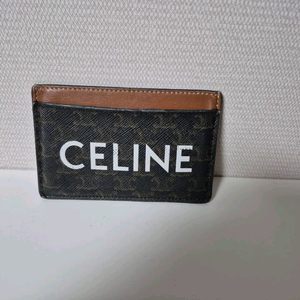 셀린느 정품 트리옹프 캔버스 카드 지갑 카드홀더 팝니다