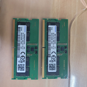 삼성 DDR5-4800 16G(8G 2개) 노트북용 팝니다.
