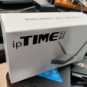 ipTIME N604E plus공유기 (미개봉-신품)