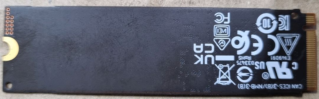 무료배송 삼성 PM991 NVMe 256GB SSD 중고--1